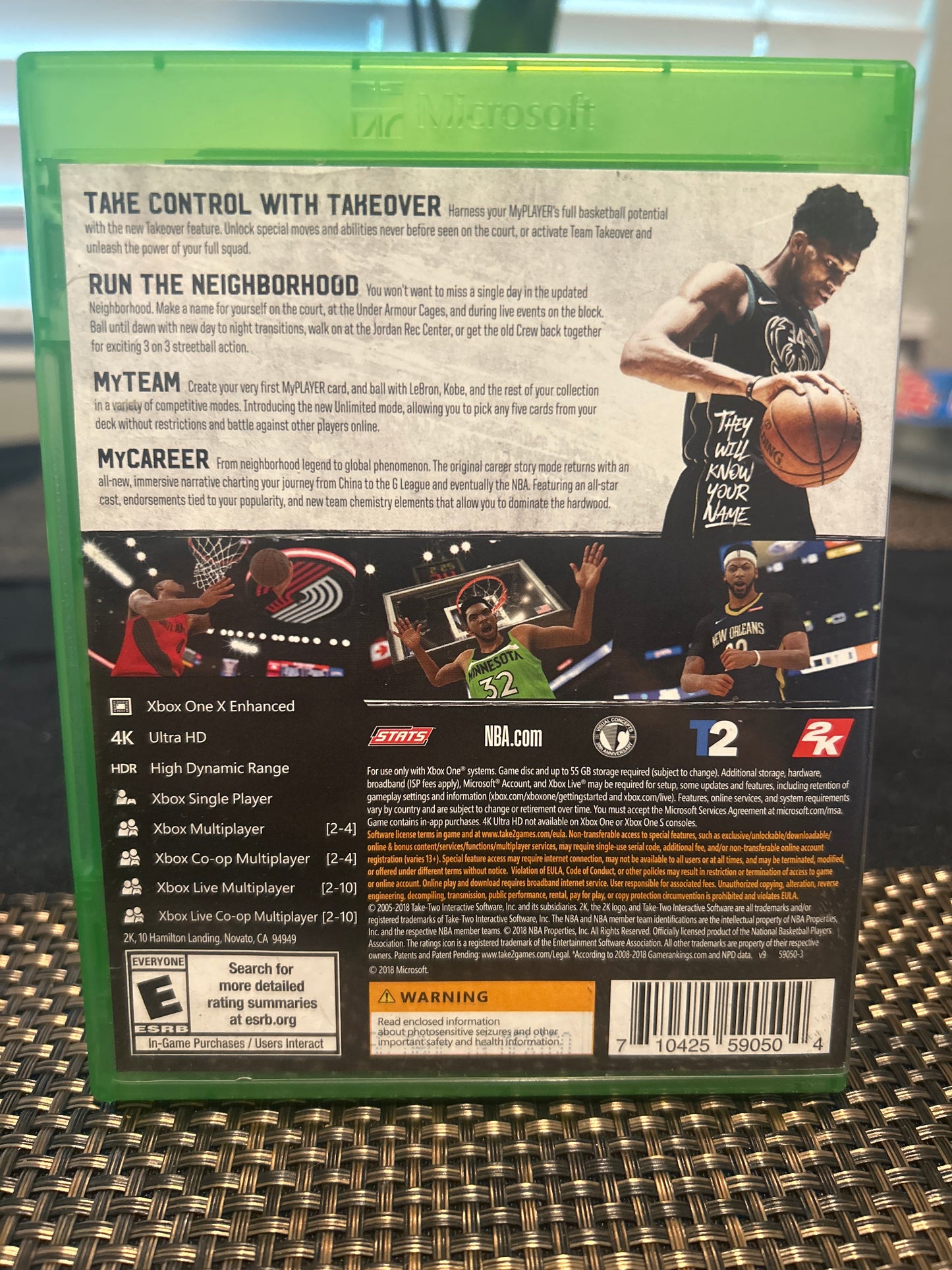 NBA2K19 (Xbox one)