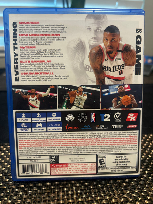 NBA2K21 (ps4)