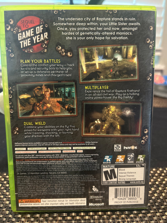 Bioshock 2 (xbox360)