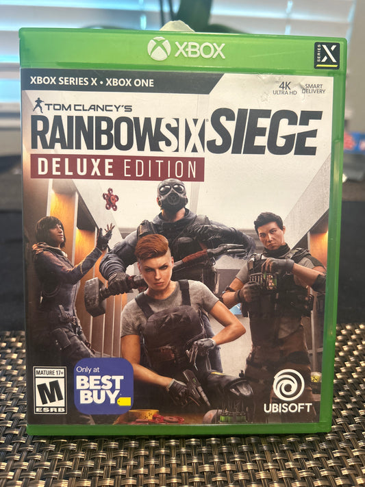 Rainbow six siege (Xbox x-Xbox1)