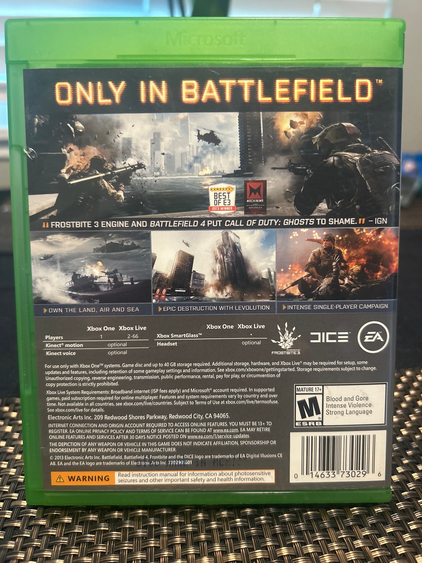 Battlefield 4 (Xbox one)